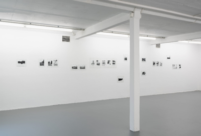 B&W fiber print, glass
<br>
20.3 x 25.4 cm, 8 x 10 inches